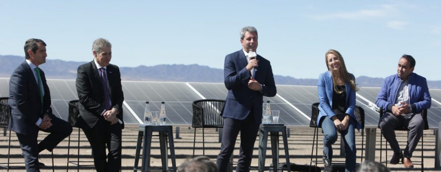YPF Luz inauguró su primer parque solar en San Juan