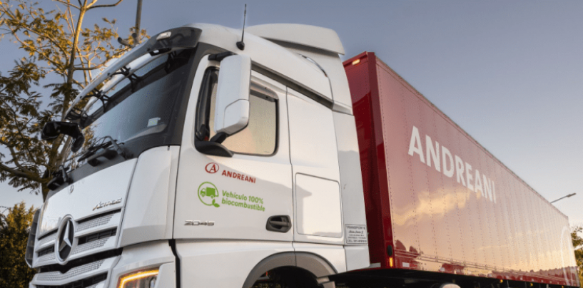 Andreani impulsa la utilización de biodiesel a escala en la logística argentina