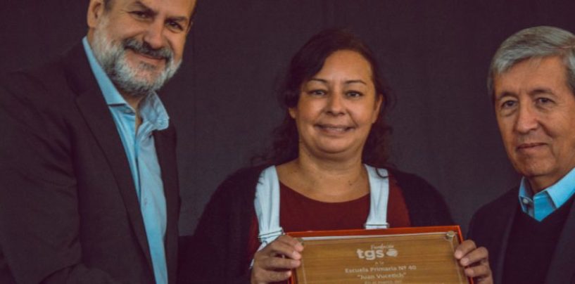 TGS realizó una recorrida por la Escuela N°40 junto a autoridades