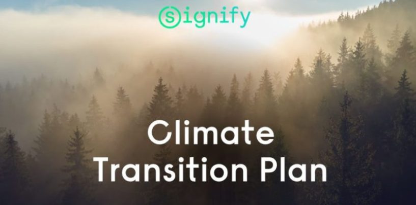 Signify: plan de reducción de emisiones de GEI en un 90% en toda la cadena de valor