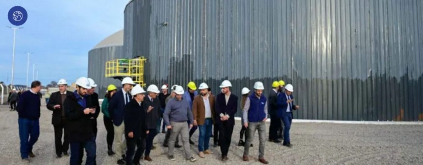 Inauguran una planta de biogás en San Luis para convertir residuos orgánicos en electricidad