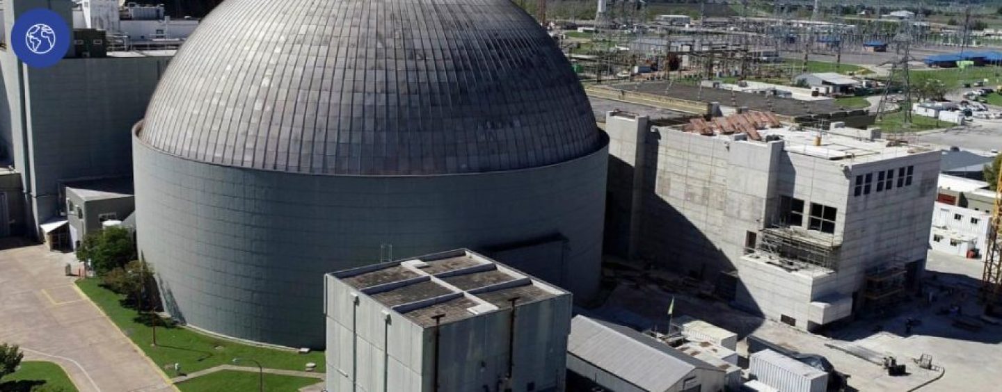 La energía nuclear aportó en julio casi el 9% de la generación eléctrica total de la Argentina