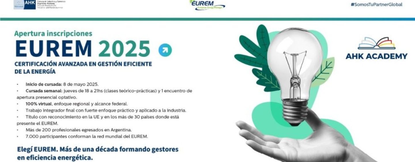 AHK Argentina impulsa el ahorro energético