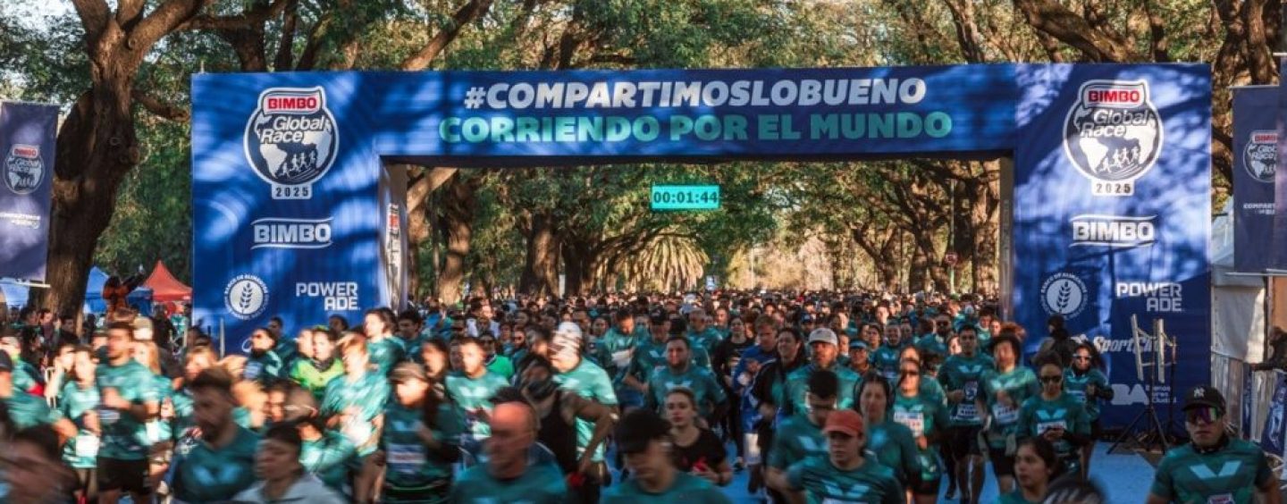 Bimbo Global Race: se donaron más de 213.000 rebanadas de pan a bancos de alimentos