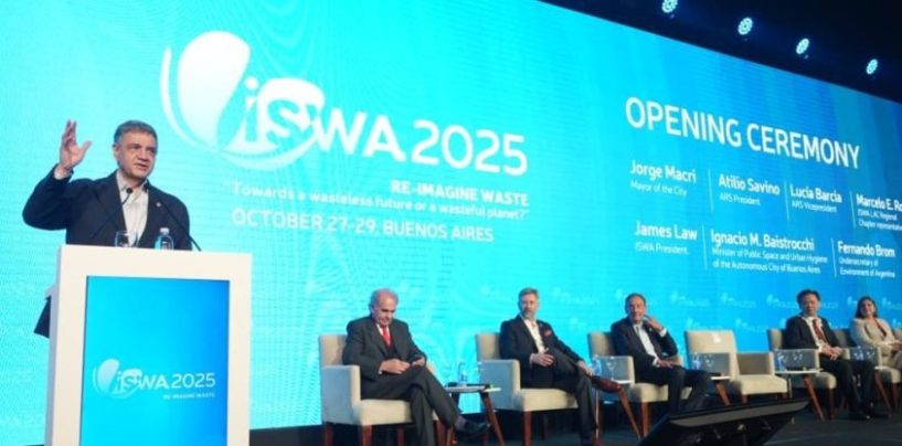 Comenzó el Congreso Internacional de Residuos ISWA 2025 en Buenos Aires