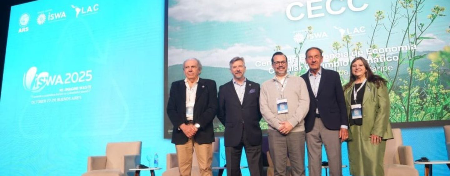 Lanzan el Centro de Excelencia en Cambio Climático y Economía Circular para América Latina