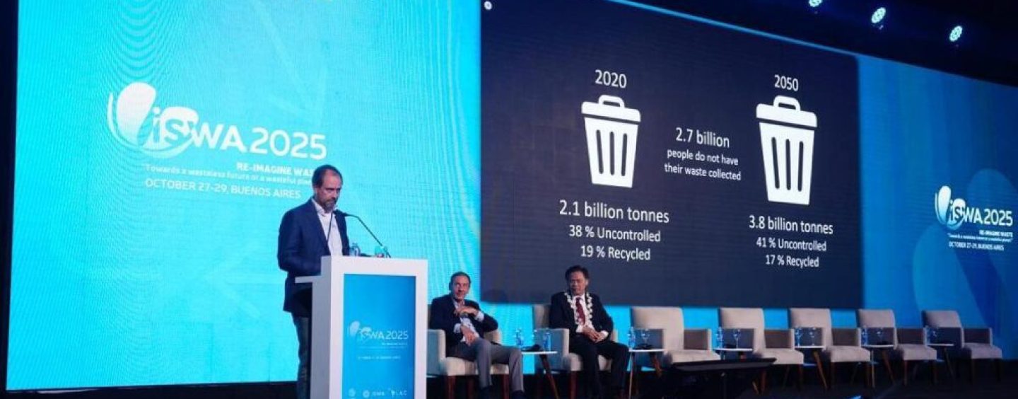 Con un llamado a la acción, finalizó el Congreso Mundial de Residuos ISWA 2025