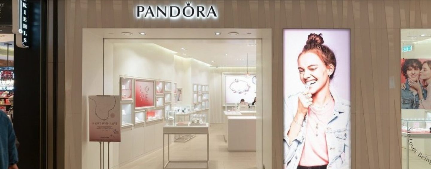 Pandora es reconocida como la marca de consumo más sostenible del mundo