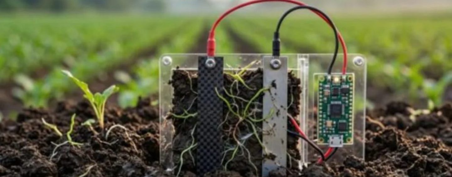 Electricidad desde el suelo: una pila microbiana abre posibilidades para sensores remotos