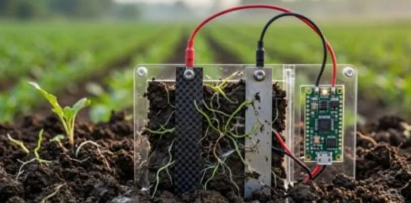 Electricidad desde el suelo: una pila microbiana abre posibilidades para sensores remotos