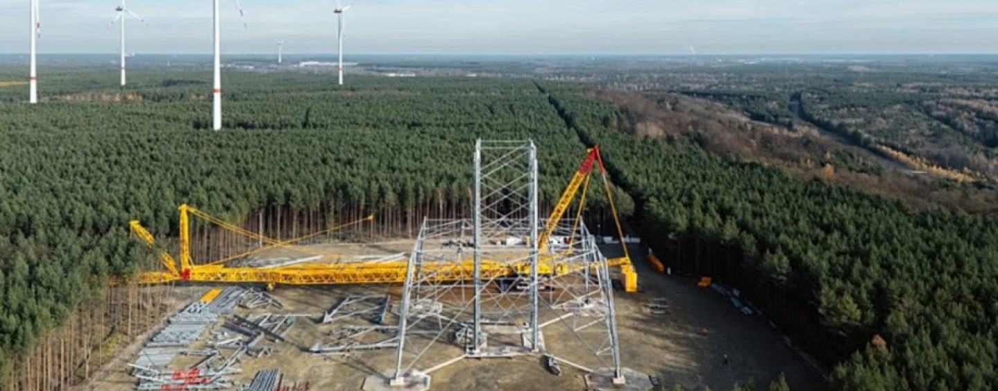 Alemania impulsa una megaturbina eólica récord