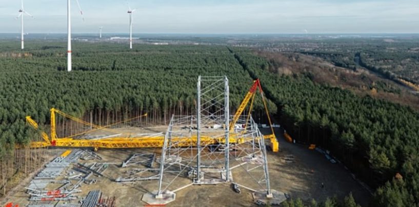 Alemania impulsa una megaturbina eólica récord