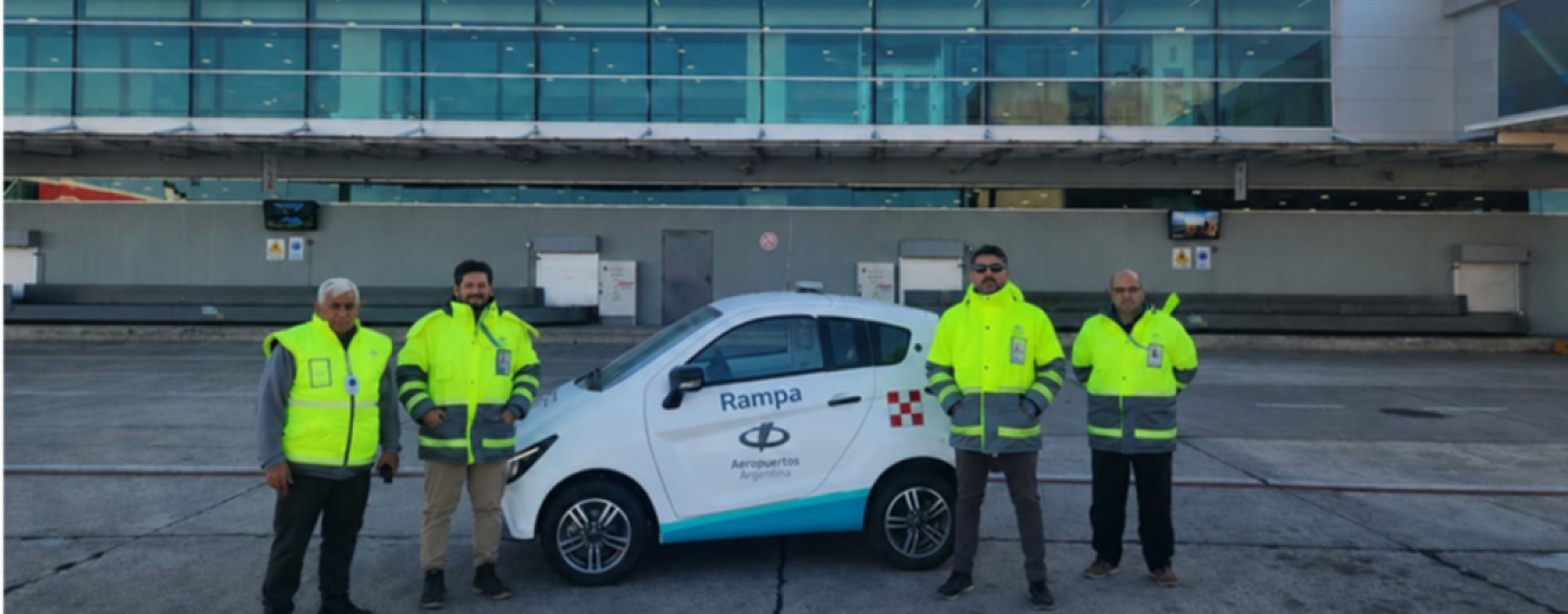 Estrategia de descarbonización aeroportuaria: Ezeiza ya opera con energía 100% renovable