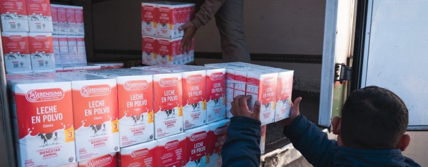 Mastellone Hnos. entrega más de 250.000 vasos de leche