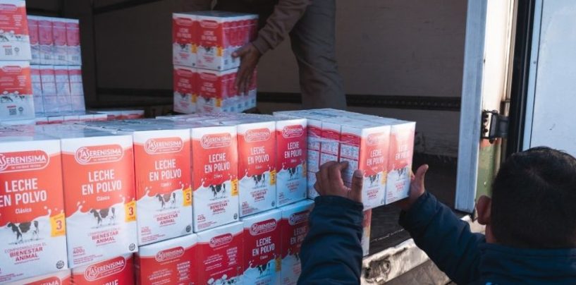 Mastellone Hnos. entrega más de 250.000 vasos de leche