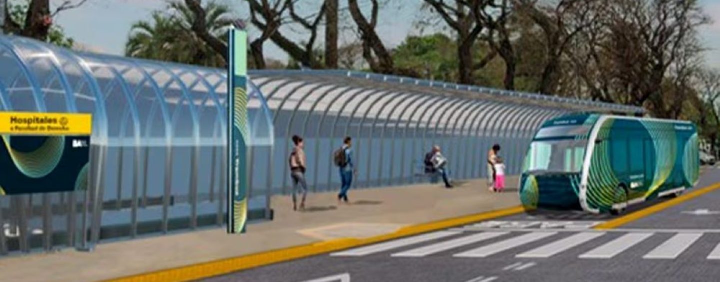 Adjudican inversión para la infraestructura eléctrica del primer Trambus de Buenos Aires