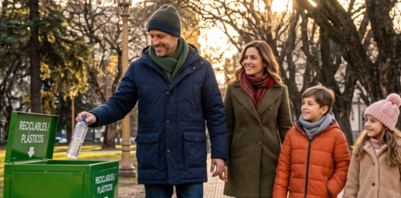 Vacaciones de invierno: cómo reforzar el reciclaje y evitar residuos en la calle