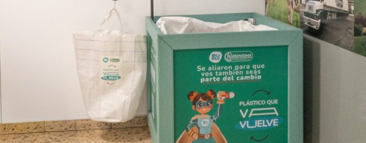 La Serenísima impulsa la reutilización de envases plásticos a través de una nueva iniciativa junto a Buply