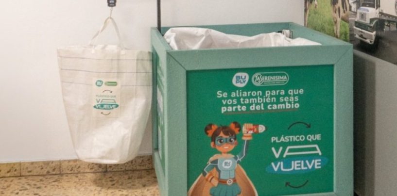 La Serenísima impulsa la reutilización de envases plásticos a través de una nueva iniciativa junto a Buply