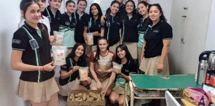 Estudiantes de Corrientes convierten batata descartada en harina funcional y bioplásticos