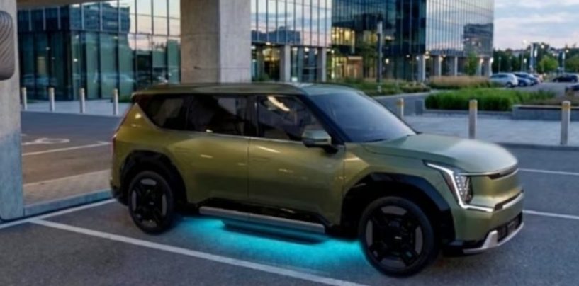 El auto eléctrico que se carga sin cables mientras está estacionado