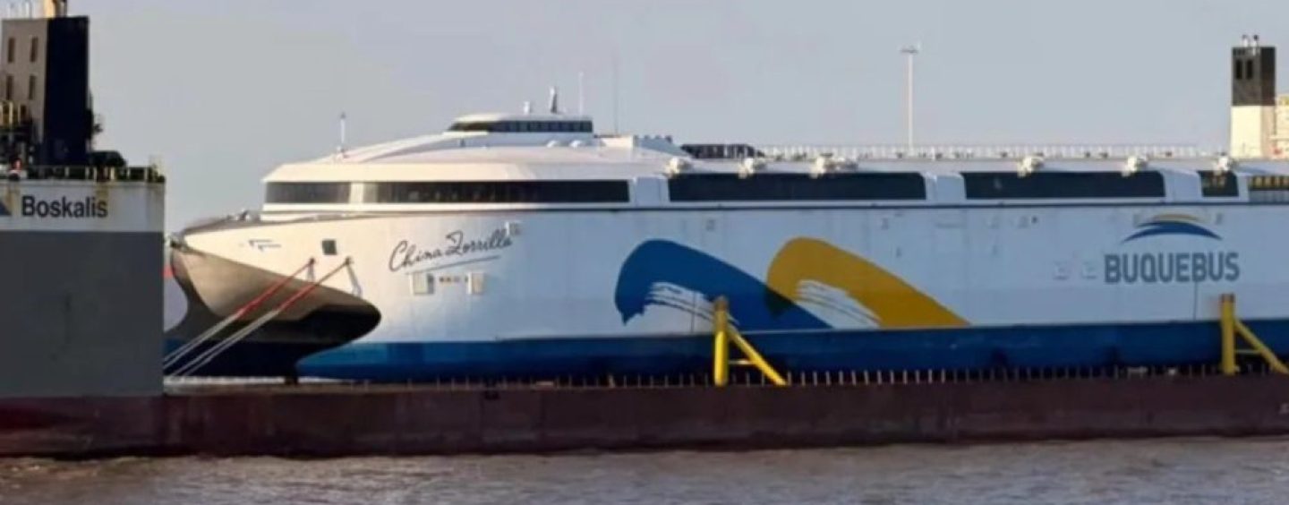 Buquebus apuesta por la electrificación y prepara la llegada del China Zorrilla