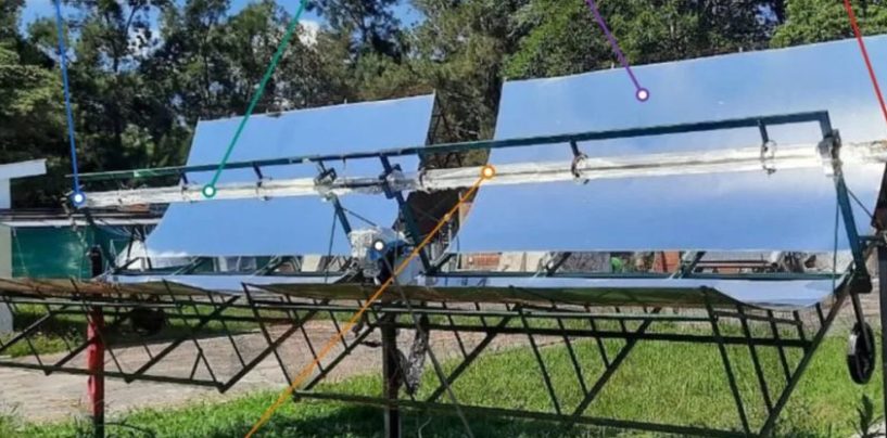 Científicos argentinos desarrollaron un equipo solar térmico para la industria